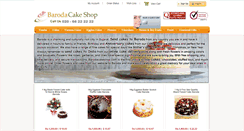 Desktop Screenshot of barodacakeshop.com